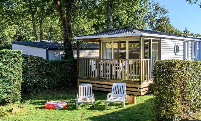 Carnac House | Mobil-home | Premium | 2 Ch. | 4 pers. | Single terrace | TV