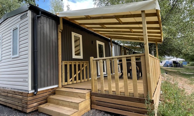 Granges-Aumontzey House | Mobil-home vue Étang