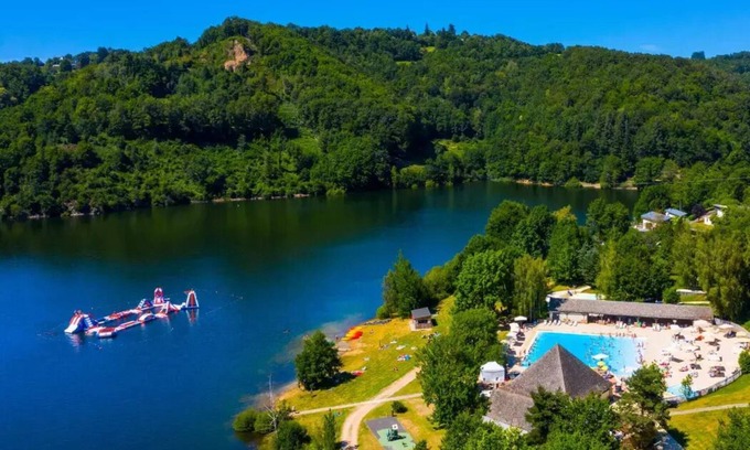 Saint-Amans-des-Cots House | Mobile home Einfache Terrasse