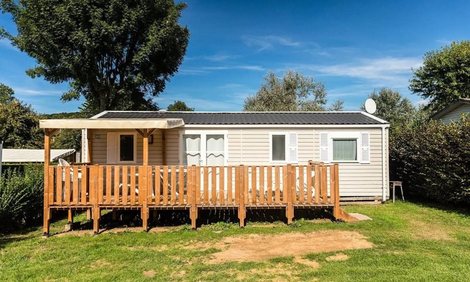 Houlgate House | Mobile home ● Aufgedeckte Terrasse