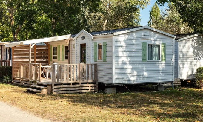 Angles House | Mobile home ● Aufgehobene Terrasse