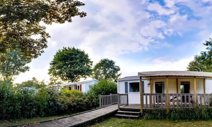 Pont-Scorff House | Mobile home CONFORT PMR 3 Rooms 4 People + TV