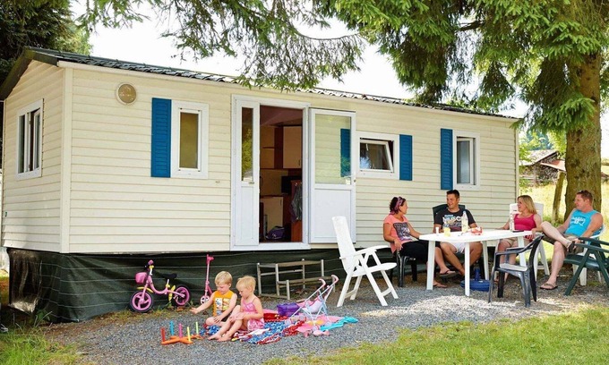 Bournoufay House | Mobile Home with Heated Pool