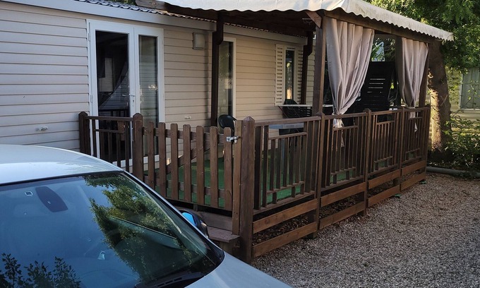 Vias House | Mobile home with water park 80m away