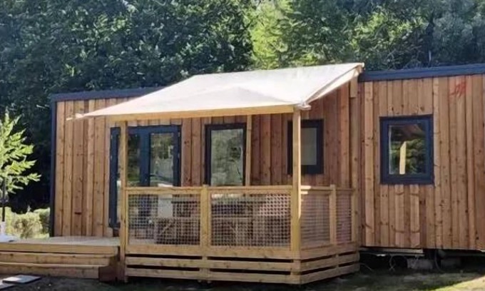 Pouzauges House | Mobilheim Eden Solo - 1 Schlafzimmer + TV 4 Personen
