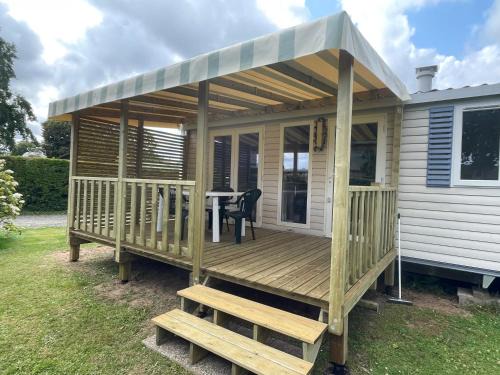 Bec-de-Mortagne Other | Mobilhome avec vue sur étang