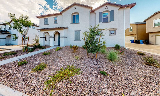 Estrella Village House | Modern, 2-story home with loft, private yard, pool, washer/dryer, AC