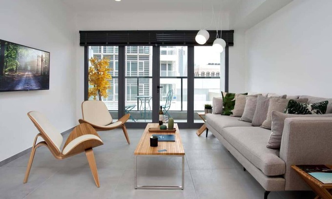 Tel Aviv Apartment | Modern 2BR Apartment in Rothschild Boulevard by HolyGuest