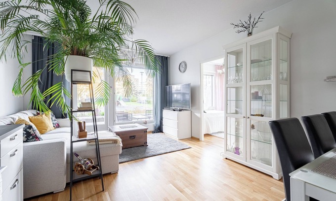 Tampere Apartment | Modern 2BR Apt with Sauna & Free Parking