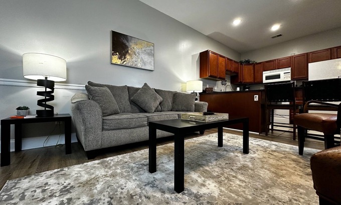Johnson City House | Modern 2BR Townhome with Garage & Amenities!