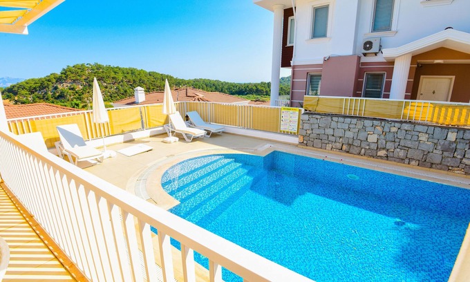 Sarigerme Villa | Modern 3 bed villa with private pool walkable to the beach resort of Sarigerme