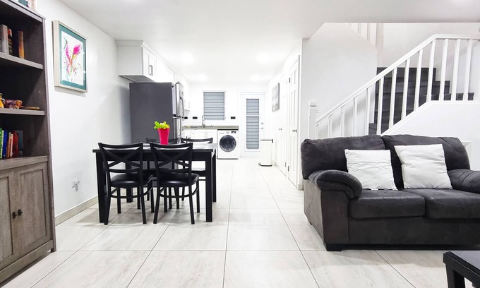 Jolly Harbour House | Modern 3 Bedroom Villa in Jolly Harbour with 3 Full Bathrooms, 4 Beds.