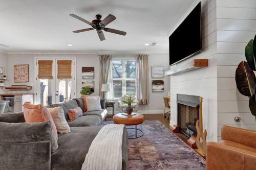 Cooper-Young Historic District House | Modern 3-bedroom home with patio and fire pit