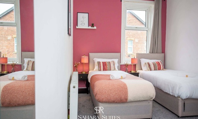 Heaton House | Modern 3BR | Newcastle Centre | Jesmond & Quayside