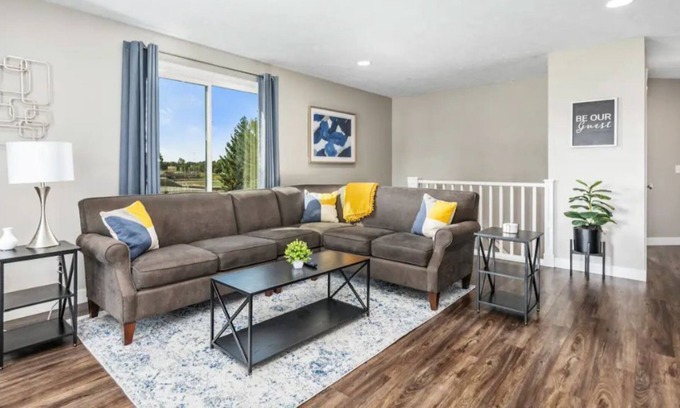 Byron Center House | Modern 4 Bedroom Home With Attached 2 Stall Garage