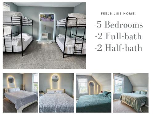 Waynesboro House | Modern 5 Bedroom Home, 6 miles from Skyline Drive