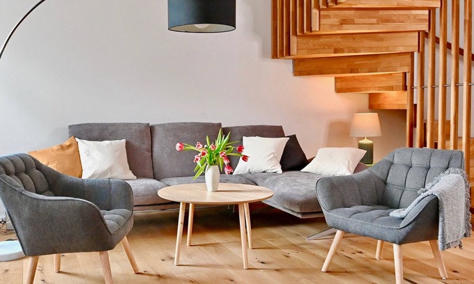 Garmisch-Partenkirchen Apartment | Modern apartment #1 with private sauna and bathtub