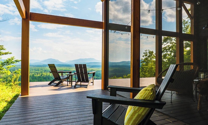 Malone Cottage | Modern Adirondack Cottage with Majestic Mountain Views