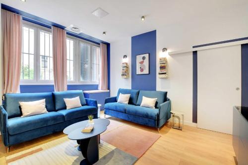 Enfants-Rouges Apartment | Modern apartment - 1BR-6P - AC - Marais