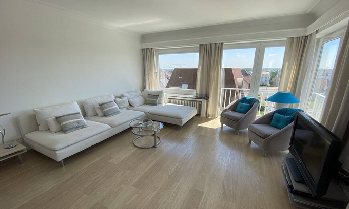 Albertstrand Apartment | Modern Apartment, Knokke-Heist