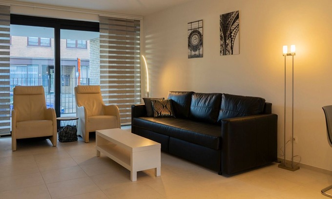 Lanaken Apartment | Modern apartment in Lanaken with garden