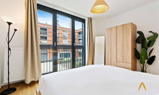 Esch-sur-Alzette Apartment | Modern Apt with Balcony, Fast WiFi & Amenities