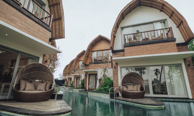 Mas Villa | Modern Balinese architecture design villa in Ubud