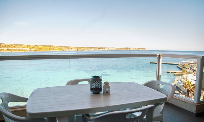 Għadira Apartment | Modern Beach Apartment With Fantastic Sea Views