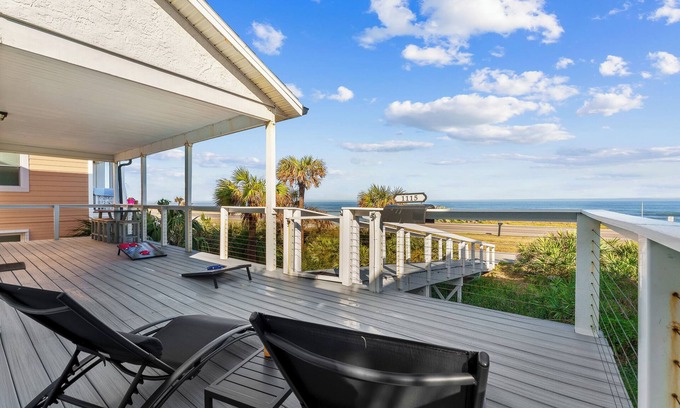 Flagler Beach House | Modern Beachfront Luxury Retreat W Ocean Views