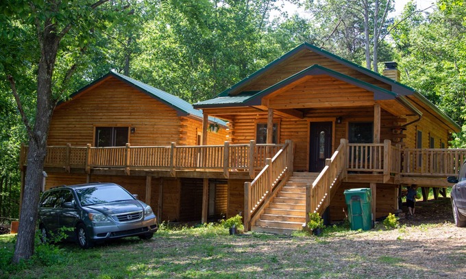 Nancy Cabin | Modern Cabin on wooded 20 acres with scenic view
