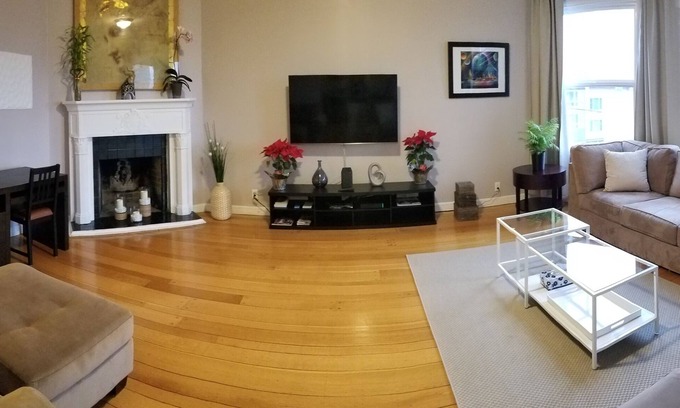Outer Richmond Condo | Modern, Chic, 3bedroom/2bath, Patio, GGB and City views and free breakfast.