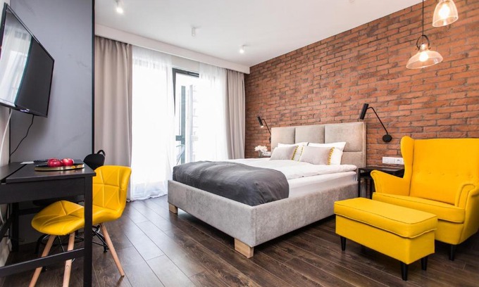 Zaspa Apartment | Modern & Classy Industrial - Apartamenty Browar Gdańsk