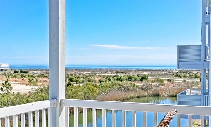 Ocean Isle Beach Condo | Modern, clean, spacious 4BR/4BTH villa. Convenient amenities & amazing views