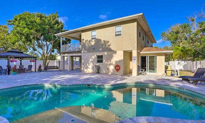 Clearwater House | Modern Clearwater Home with Deck 9 Mi to Beach