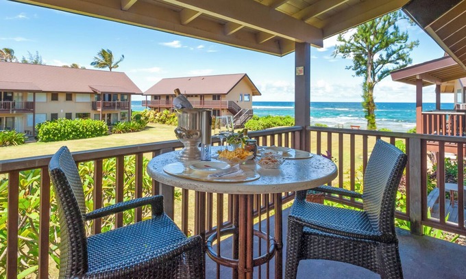 Wainiha Condo | Modern Comfort Meets Old Hawai'i - Beachfront Condo w/Newly Updated Interior