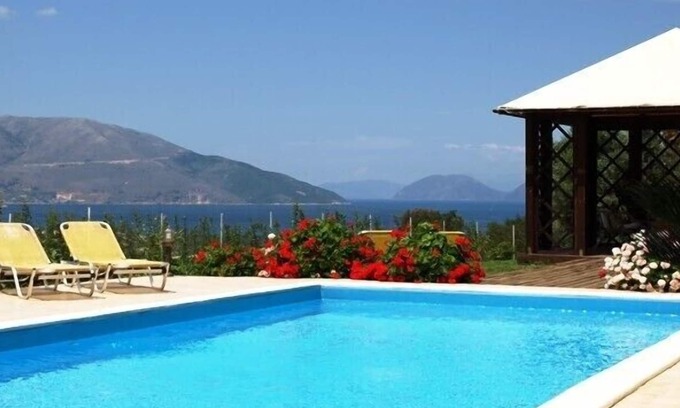 Katapodata House | Modern comfortable villa with private pool and stunning view
