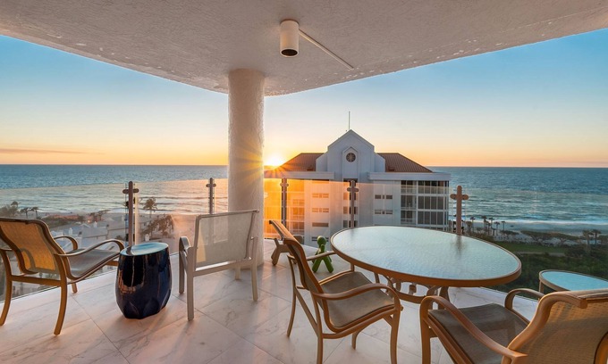Park Shore Condo | Modern Condo Steps from the Private Beach with Amazing Views