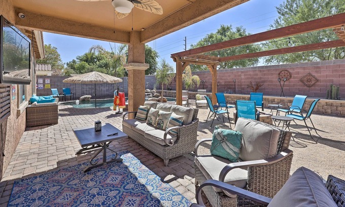 Gilbert House | Modern Gilbert Oasis w/ Private Pool, Hot Tub