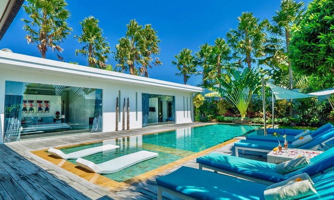 Sunset Road Villa | Modern gorgeous villa in Seminyak, 14m pool, Fully Staffed