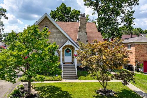 Roselawn Finance House | Modern Group Getaway with Private Yard in Cincinnati