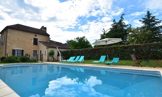 Montcabrier House | Modern holiday home in Besse with private pool