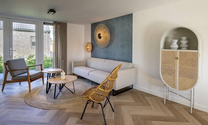 Sint Maarten House | Modern holiday home for 6 Persons, nearby the sea, outdoor swimming pool, small-scale holiday park