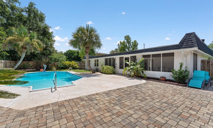 Pensacola House | Modern Home with Heated Pool, Game Room, and 4 miles to the Beach!
