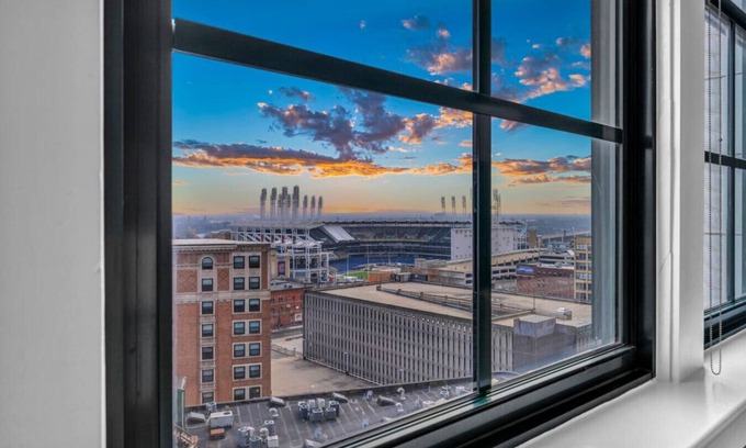 Playhouse Square Apartment | Modern Loft in Halle Building