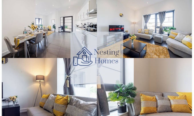 Woolwich Riverside Apartment | Modern London Flat City Centre for Contractors, Family and Corporate clients