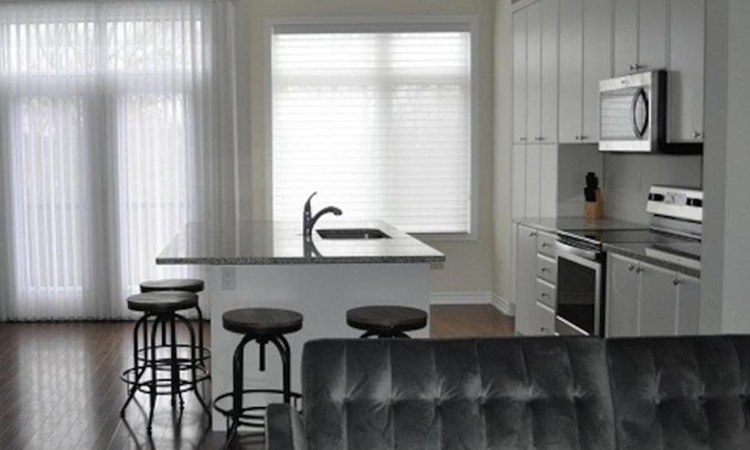 Vaughan Villa | Modern luxurious forest backing townhouse in Toronto-GTA
