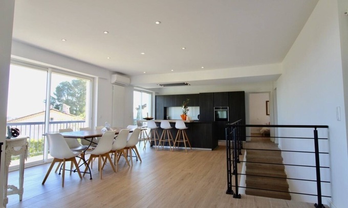 La Colle-sur-Loup House | Modern luxury villa with panoramic views