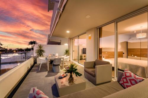 Costa Adeje Apartment | Modern new apartment Las Terrazas de Costa Adeje. Heated pool, big terrace and private parking