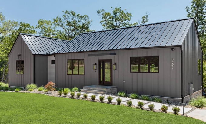 Littleton House | Modern New Construction Lake Front Living in Peaceful cove