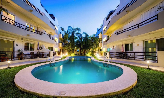Gonzalo Guerrero Condo | Modern Penthouse 2 Bedrooms & Pool - At Margaritas